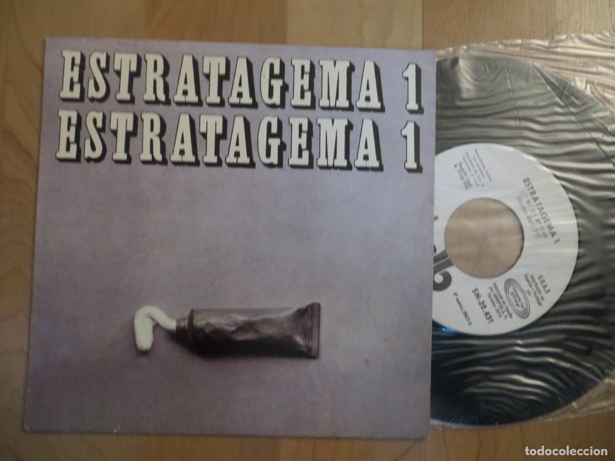 Discos de vinilo: Estratagema 1 - Estratagema 1 (7&rdquo;, Single) IMPECABLE !!!!! ROCK PROGRESIVO - Foto 1