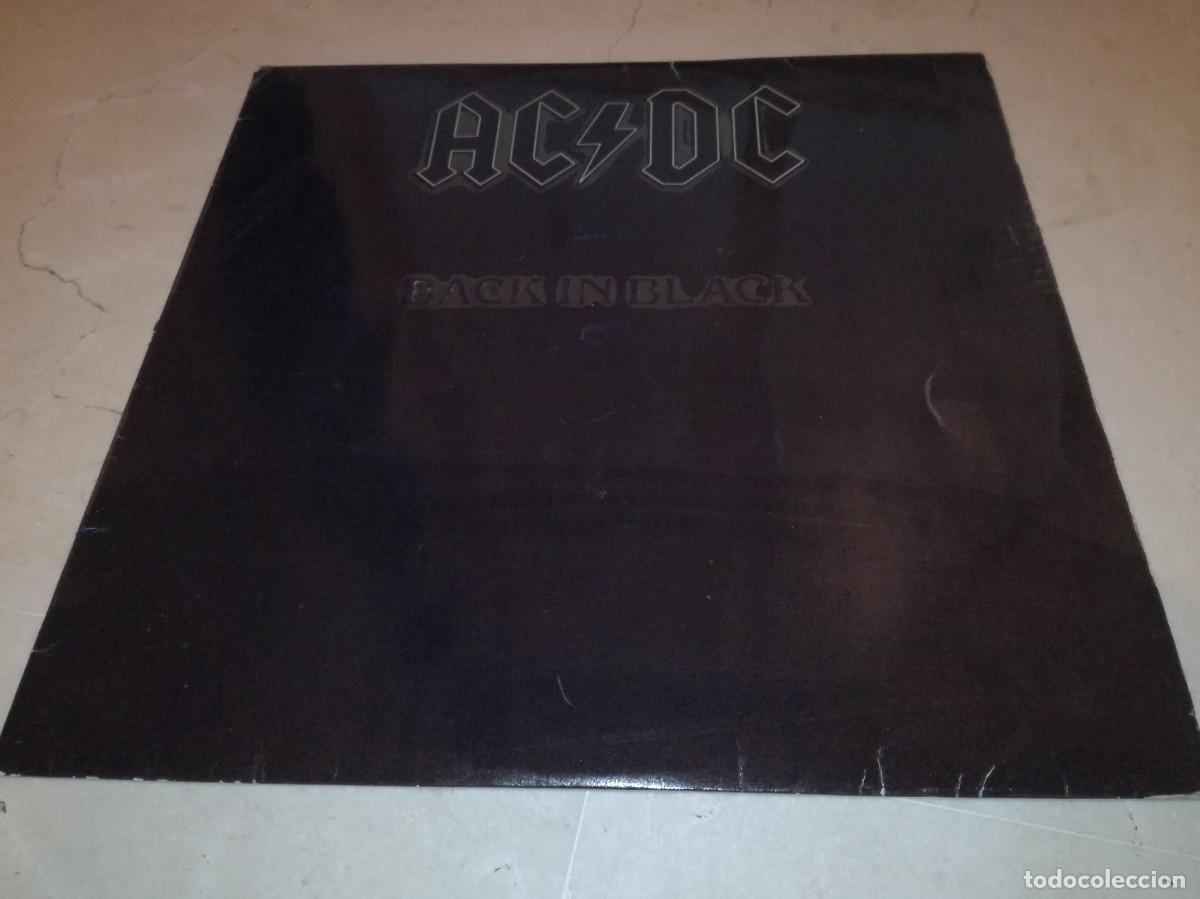 Discos de vinilo: AC/DC-BACK IN BLACK-ORIGINAL ESPA&Ntilde;OL 1980 - Foto 1