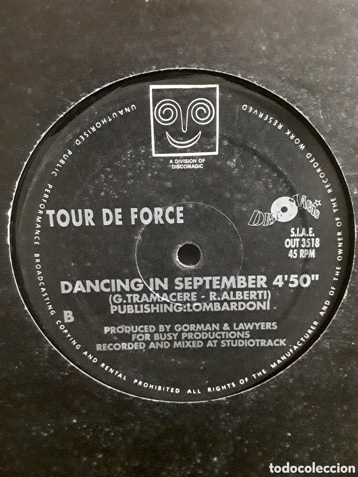 Discos de vinilo: Tour De Force &lrm;&ndash; September / Dancing In September - Foto 1