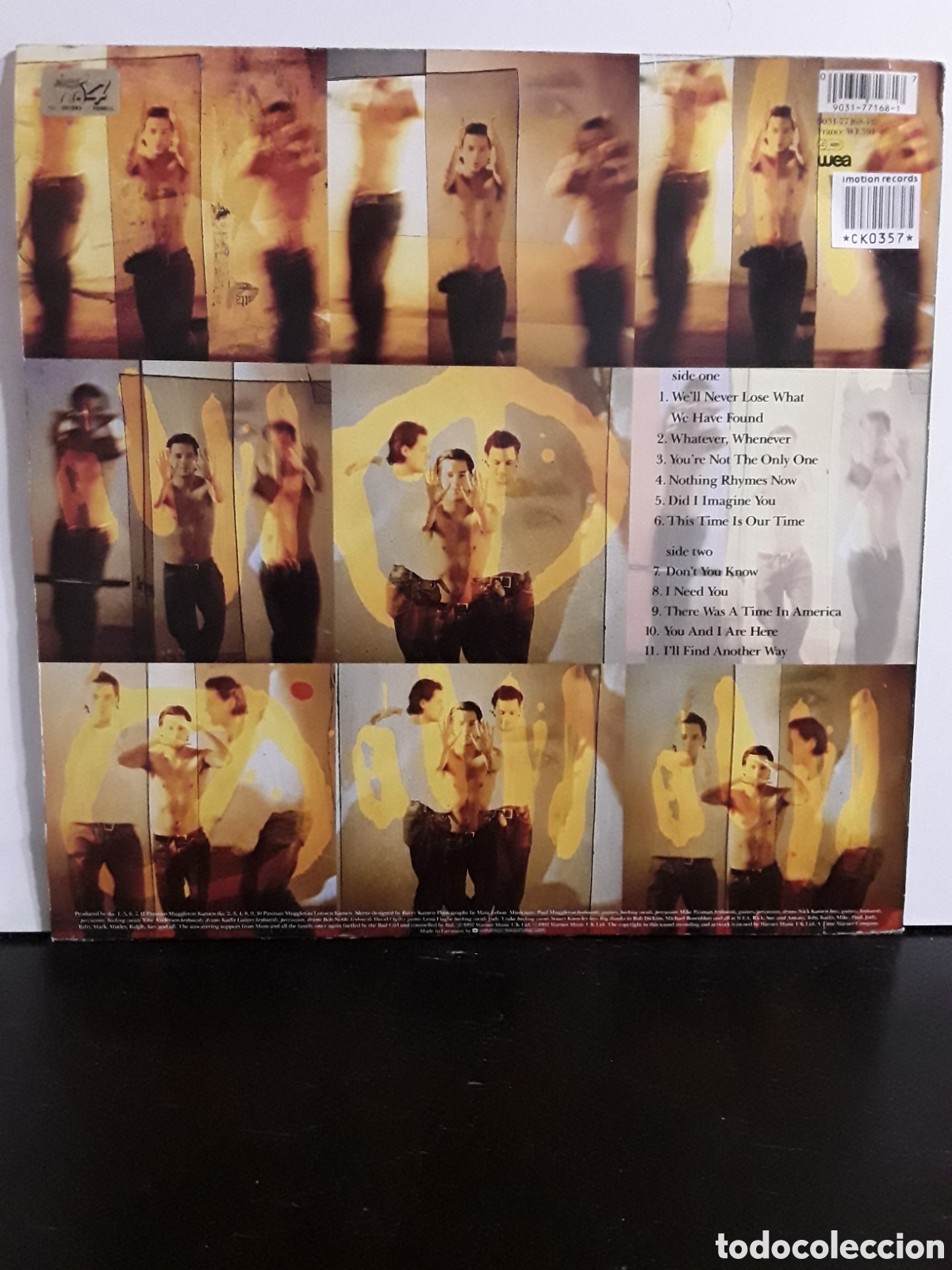 Discos de vinilo: Nick Kamen &lrm;&ndash; Whatever, Whenever - Foto 2