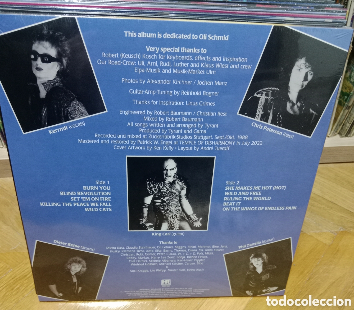 Discos de vinilo: Tyrant - Ruling The world Lp - Foto 2
