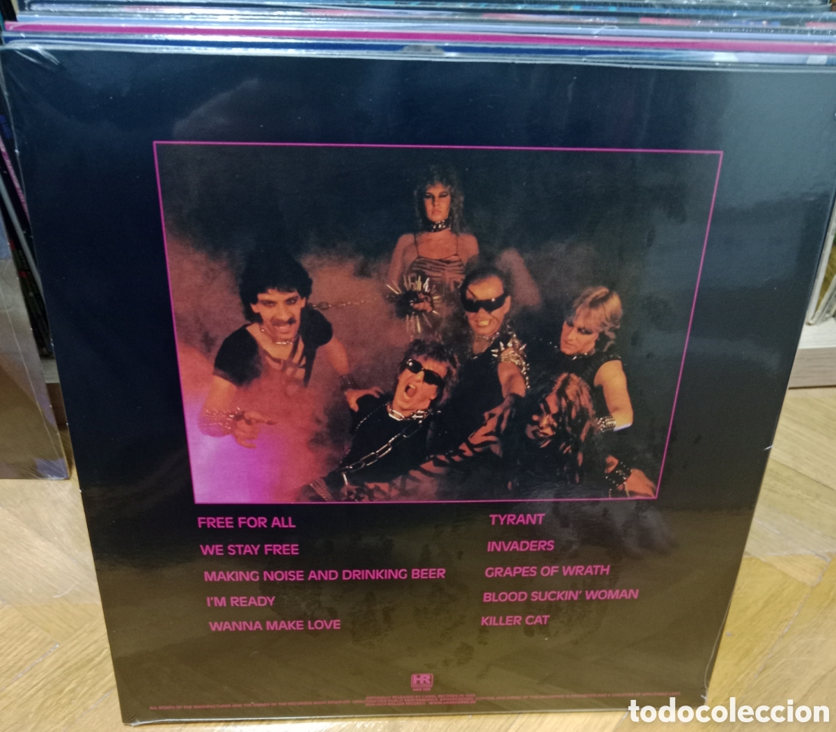 Discos de vinilo: Tyrant - Mean machine Lp - Foto 2