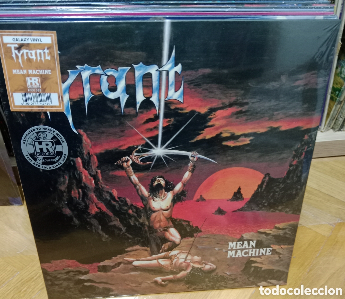 Discos de vinilo: Tyrant - Mean machine Lp - Foto 1