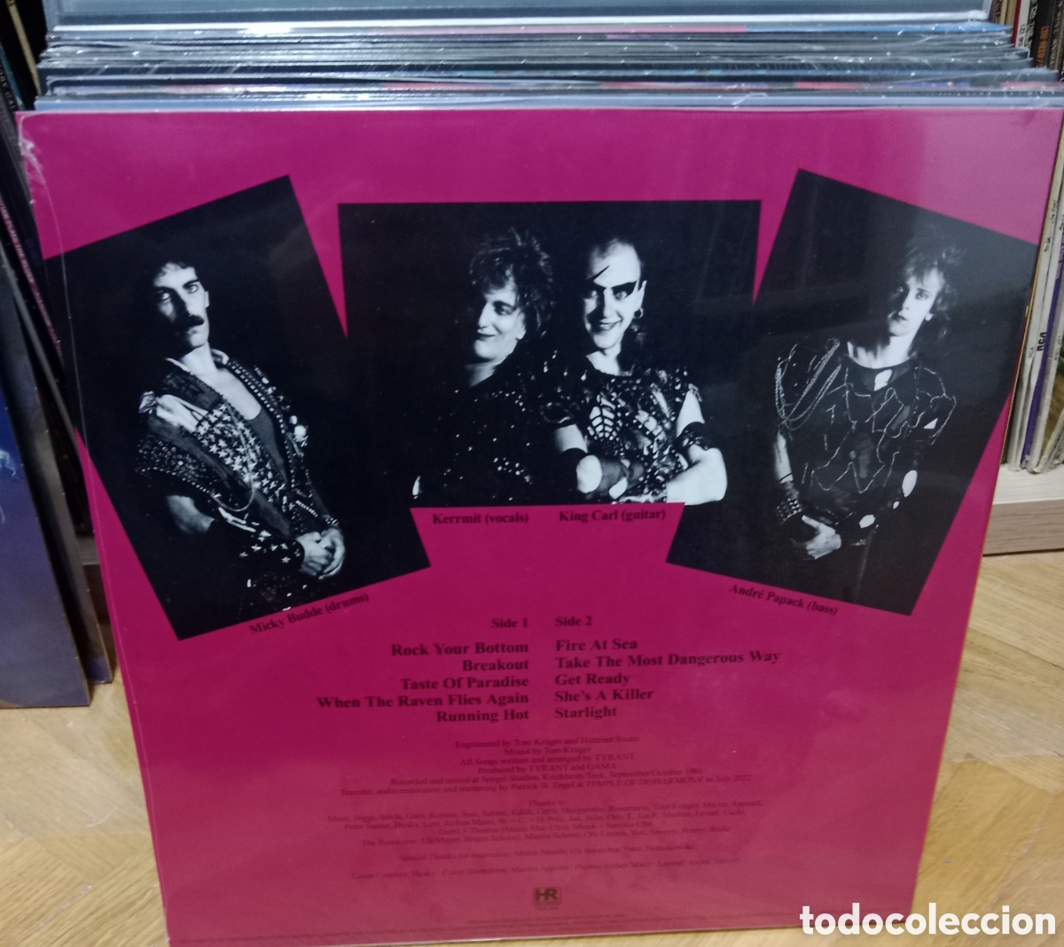 Discos de vinilo: Tyrant - Running free Lp - Foto 2