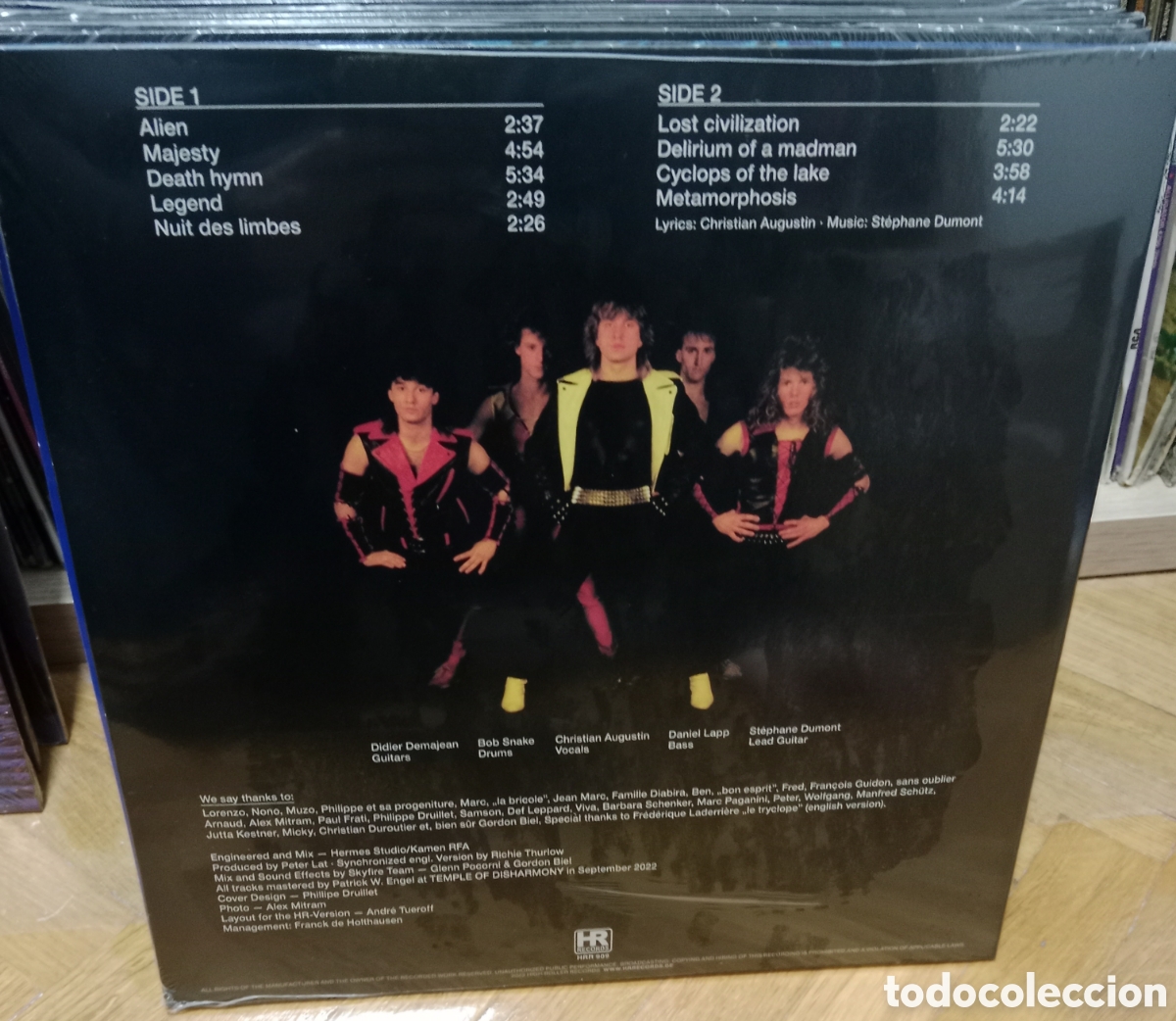 Discos de vinilo: Sortilege - Metamorphosis Lp - Foto 2