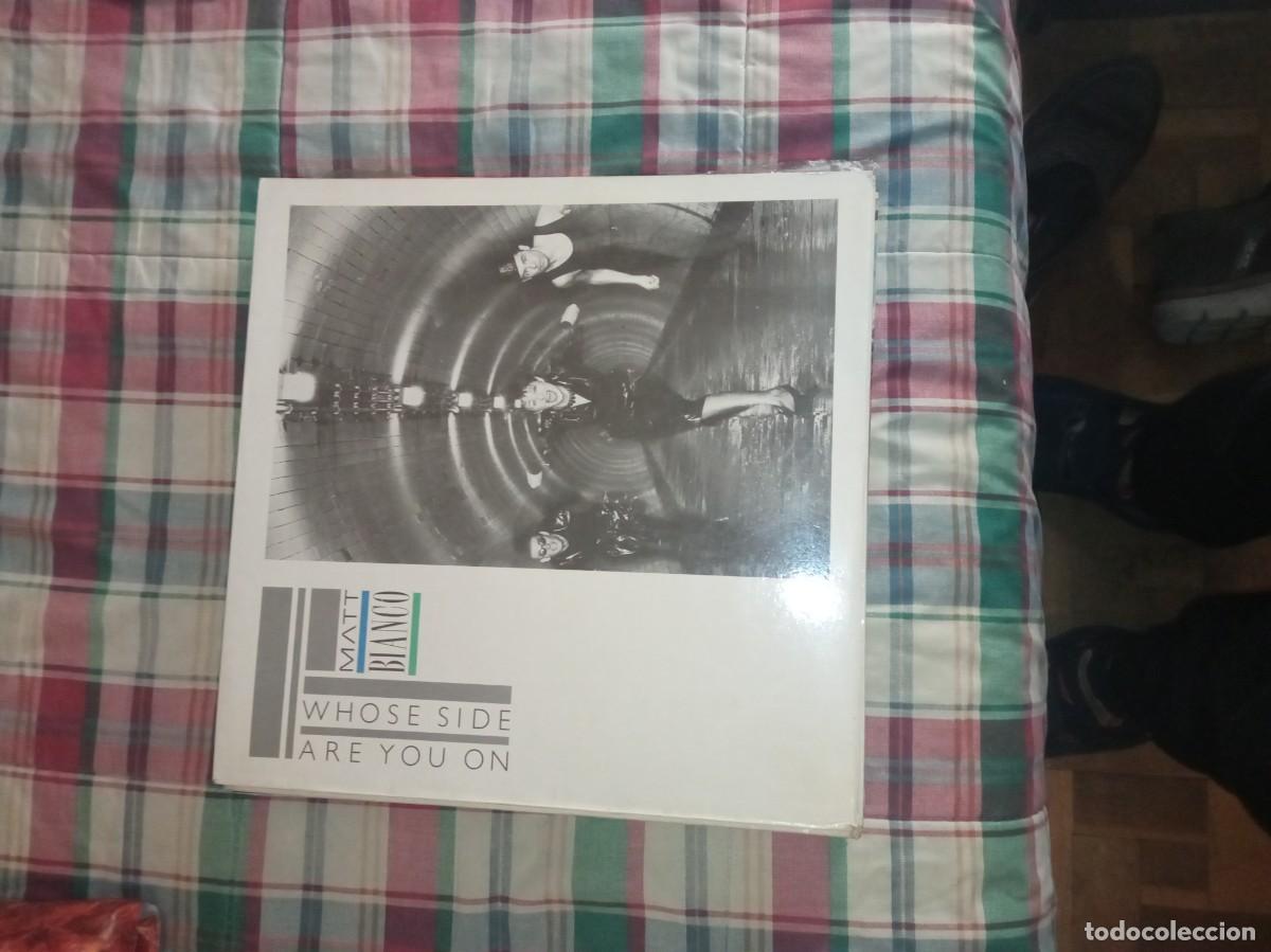 Discos de vinilo: Matt Bianco. Whose side are you - Foto 1