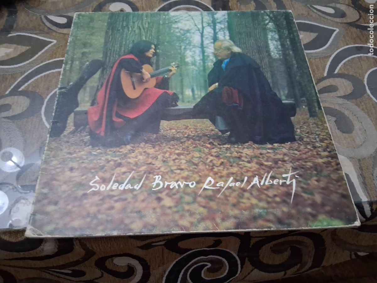 Discos de vinilo: Disco vinilo SOLEDAD BRAVO RAFAEL ALBERTI LP CBS 1978 - Foto 1