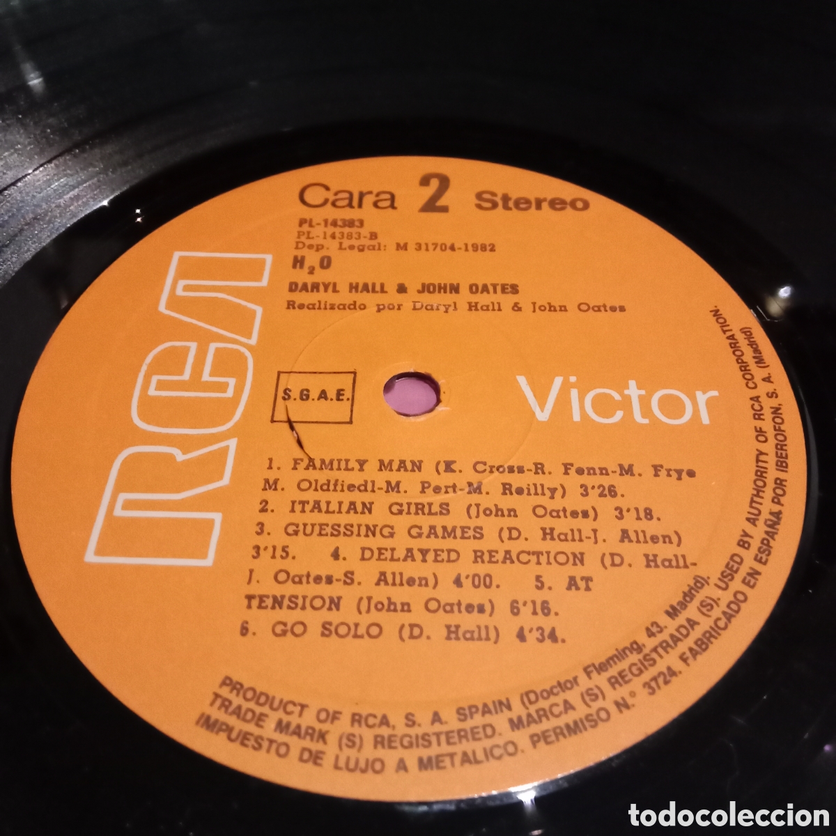 Discos de vinilo: DARYL HALL & JOHN GATES - H&sup2;O - LP - Foto 7