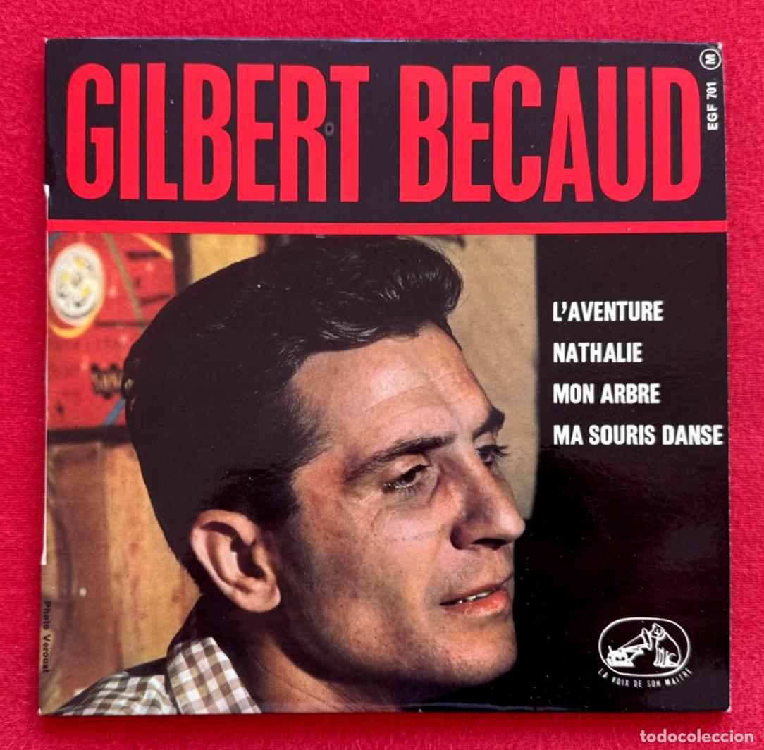 Discos de vinilo: Gilbert Becaud 45t Laventure EX EX - Foto 1