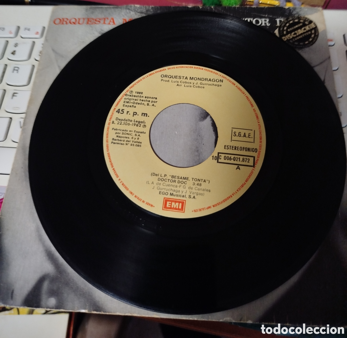 Discos de vinilo: Orquesta Mondragon - Doctor Doc - Foto 2
