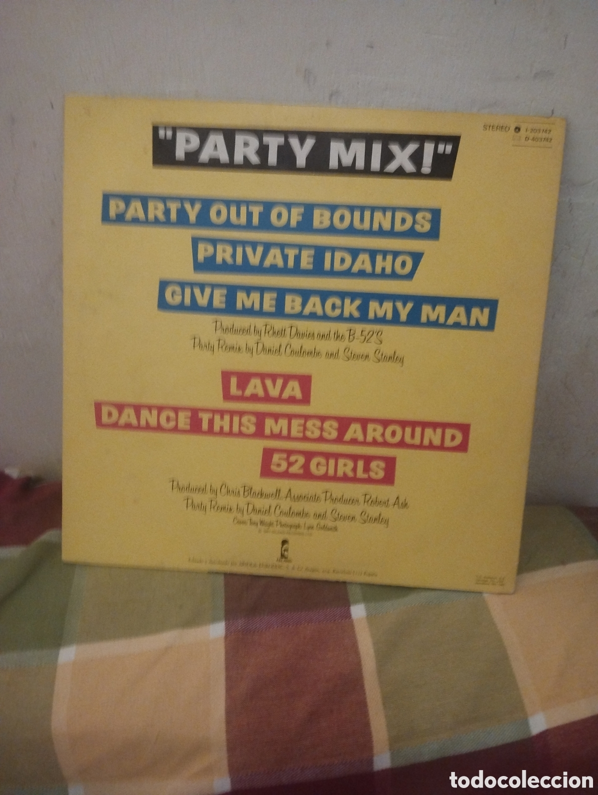 Discos de vinilo: THE B-52 S PARTY MIXI - Foto 1