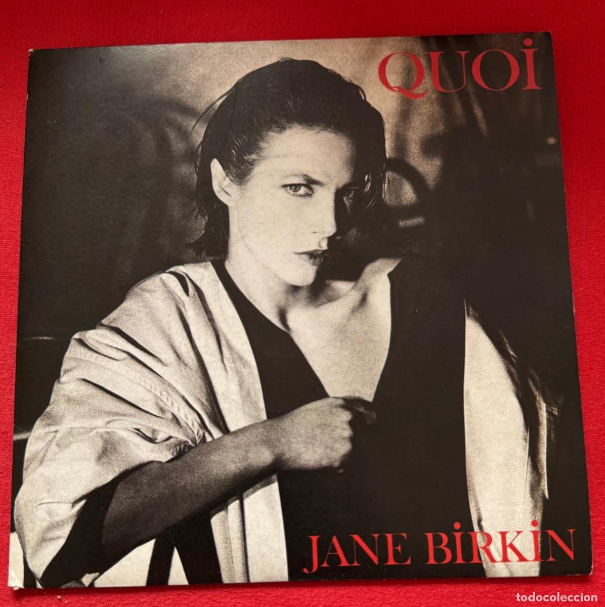 Discos de vinilo: Jane Birkin 45t Quoi EX EX single - Foto 1
