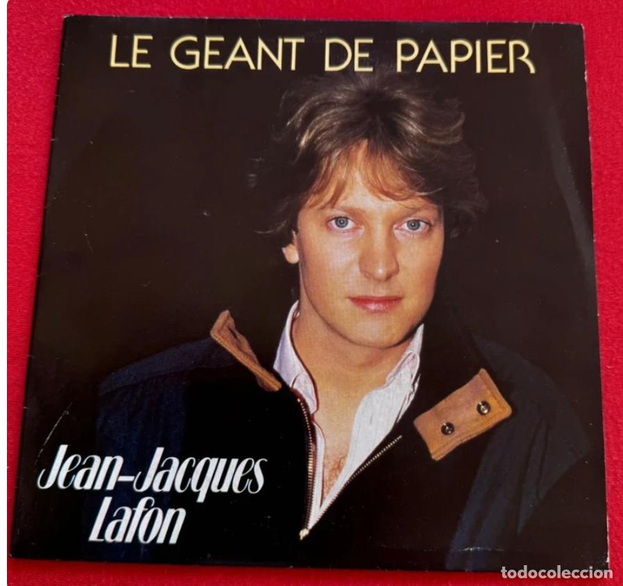 Discos de vinilo: Jean Jacques lafon 45t Le geant de papier EX EX - Foto 1
