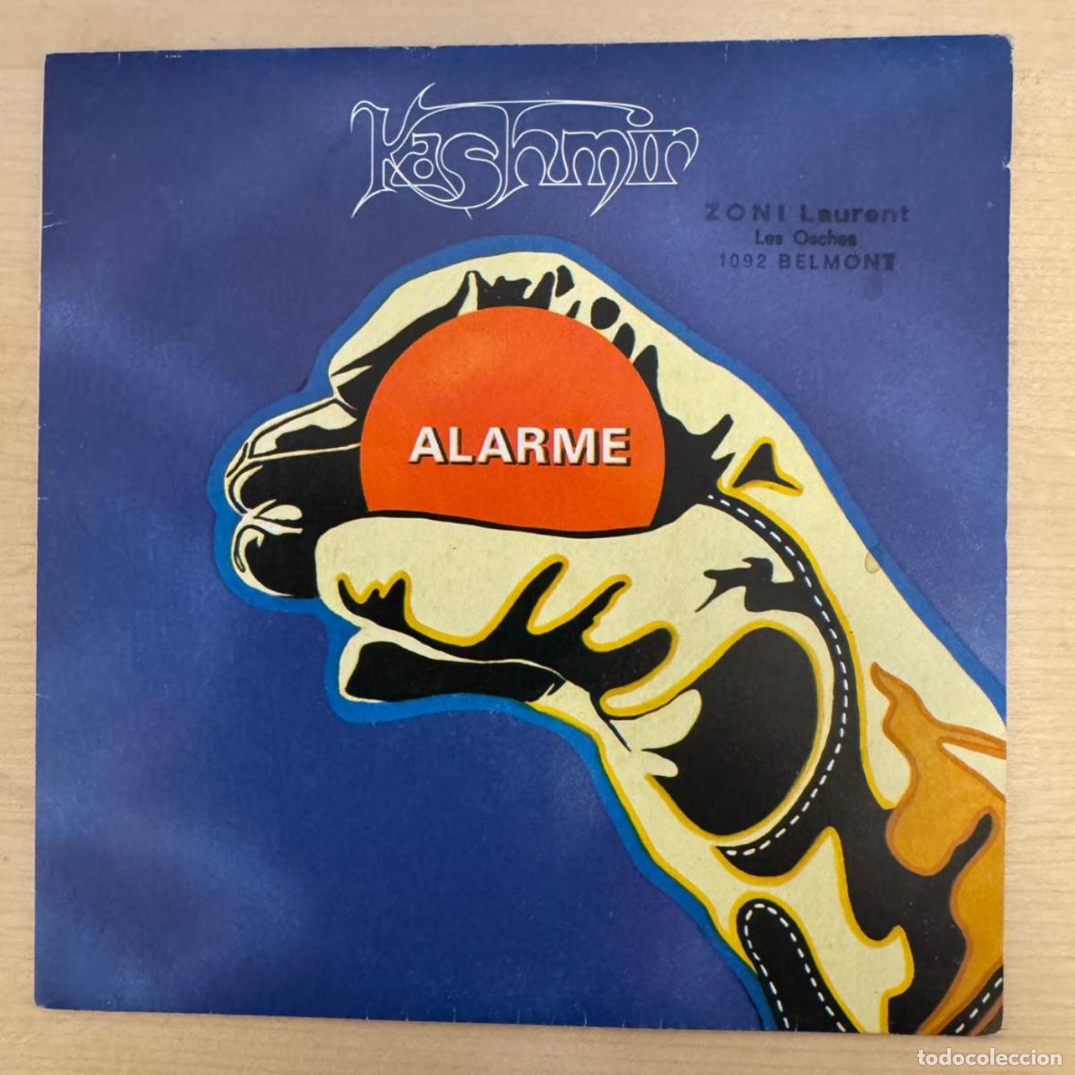 Discos de vinilo: Kashmir 45t Alarm EX EX - Foto 1