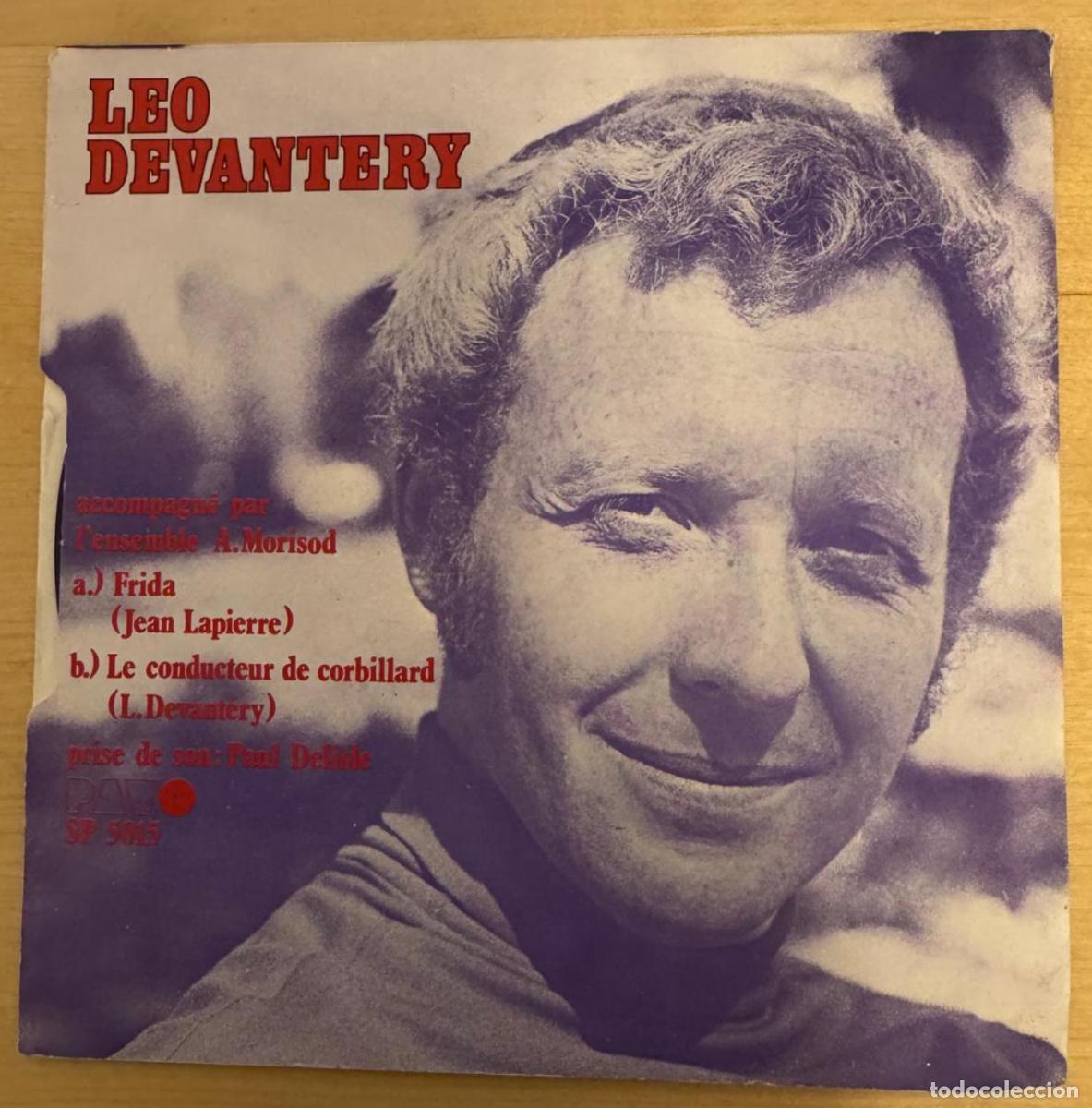 Discos de vinilo: Leo Devantery 45t Frida EX EX - Foto 2
