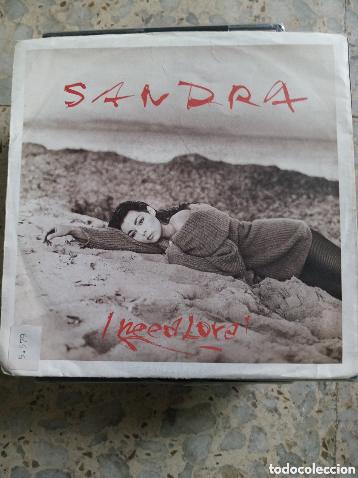 Discos de vinilo: SGL SANDRA I NEED LOVE 1992 UK - Foto 1