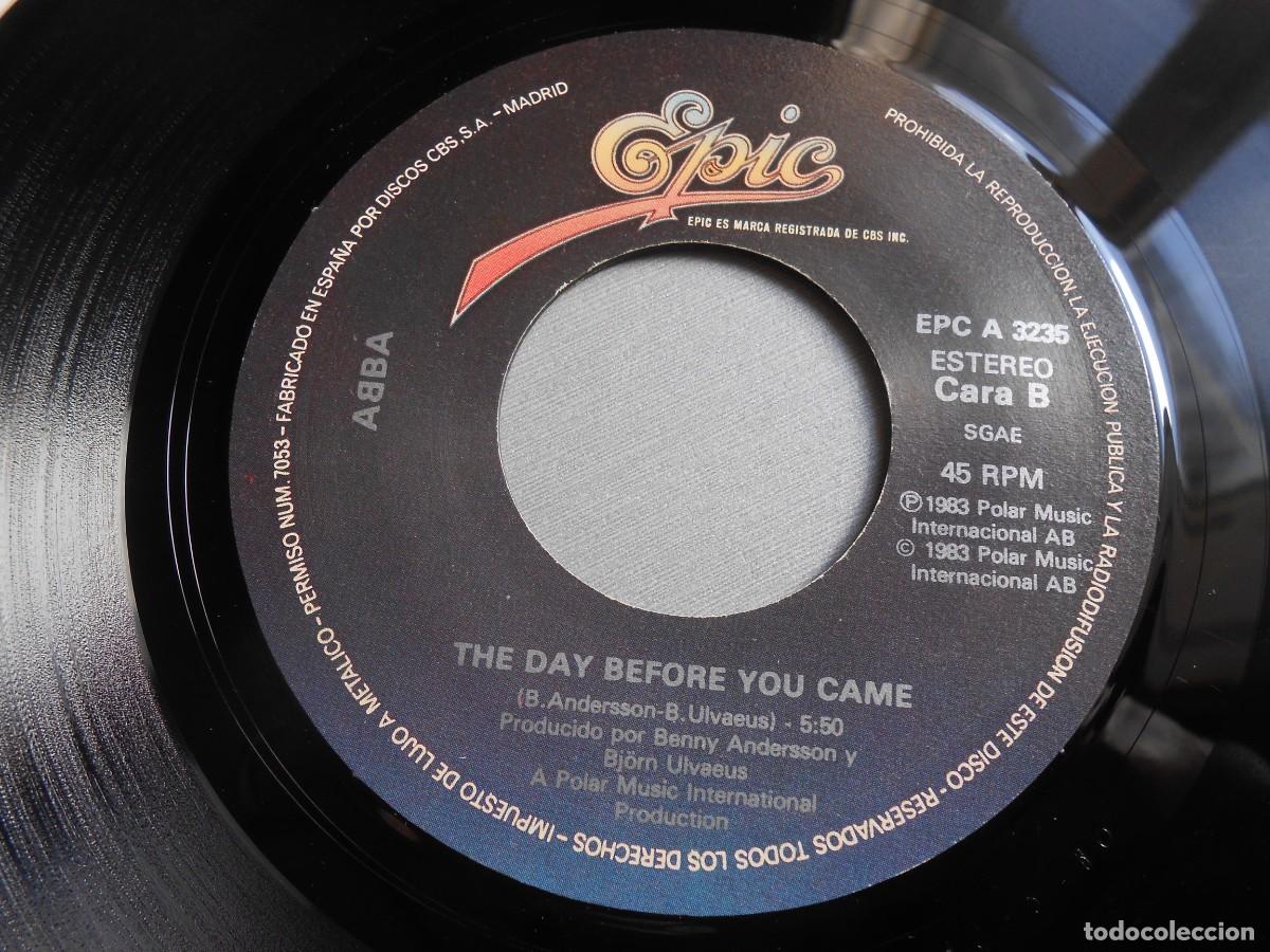 Discos de vinilo: ABBA, SG, UNDER ATTACK + 1, A&Ntilde;O 1983, EPIC EPC A 3235 - Foto 4