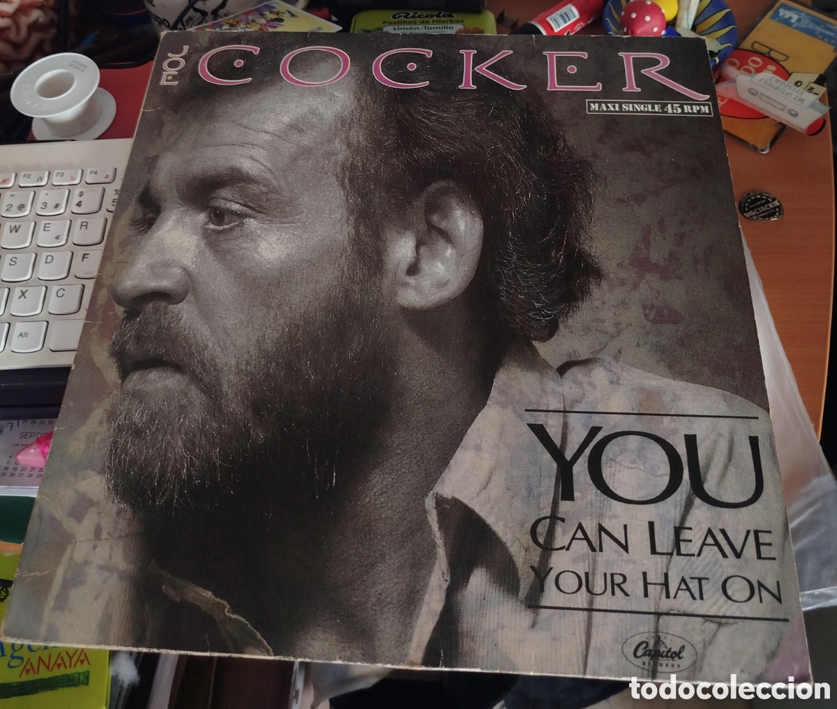 Discos de vinilo: Joe Cocker - You can leave your hat on - Foto 1