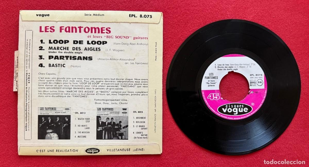 Discos de vinilo: Les Fantomes 45t Loop de loop ex ex - Foto 2