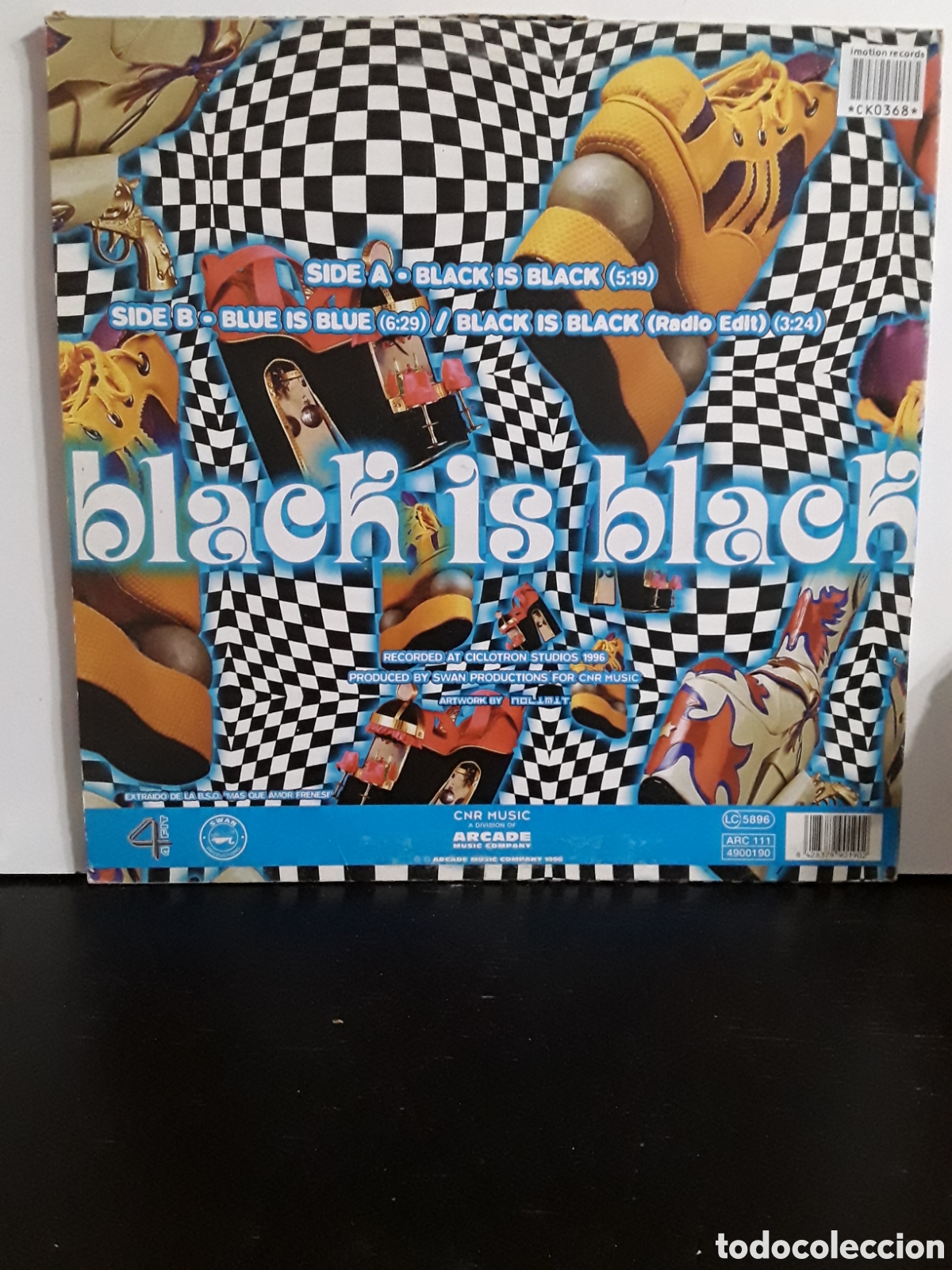 Discos de vinilo: Retro &lrm;&ndash; Black Is Black - Foto 2