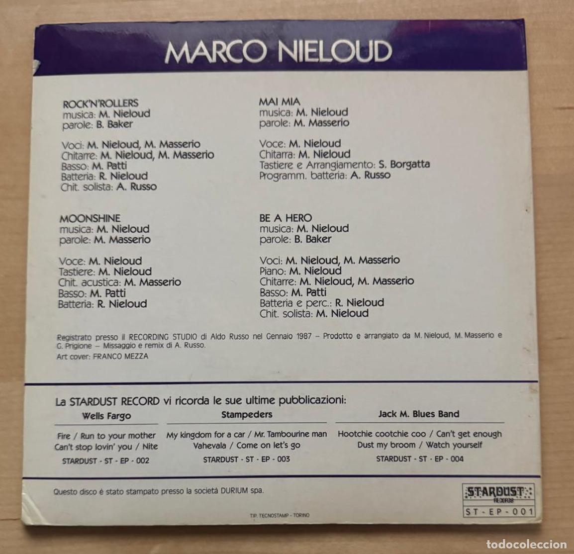 Discos de vinilo: Marco Nieloud 45t VG++ EX - Foto 2