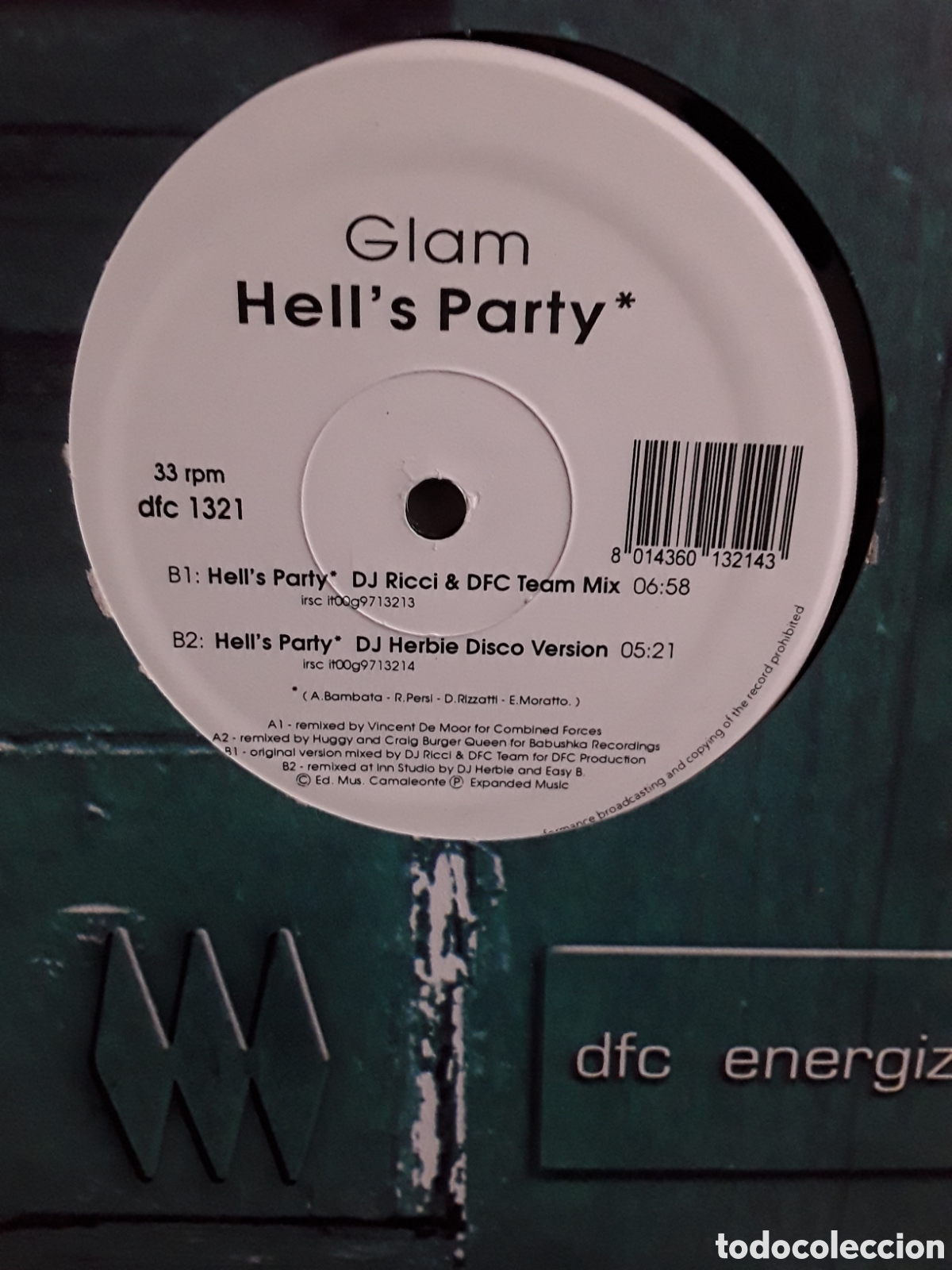 Discos de vinilo: Glam &lrm;&ndash; Hells Party - Foto 2