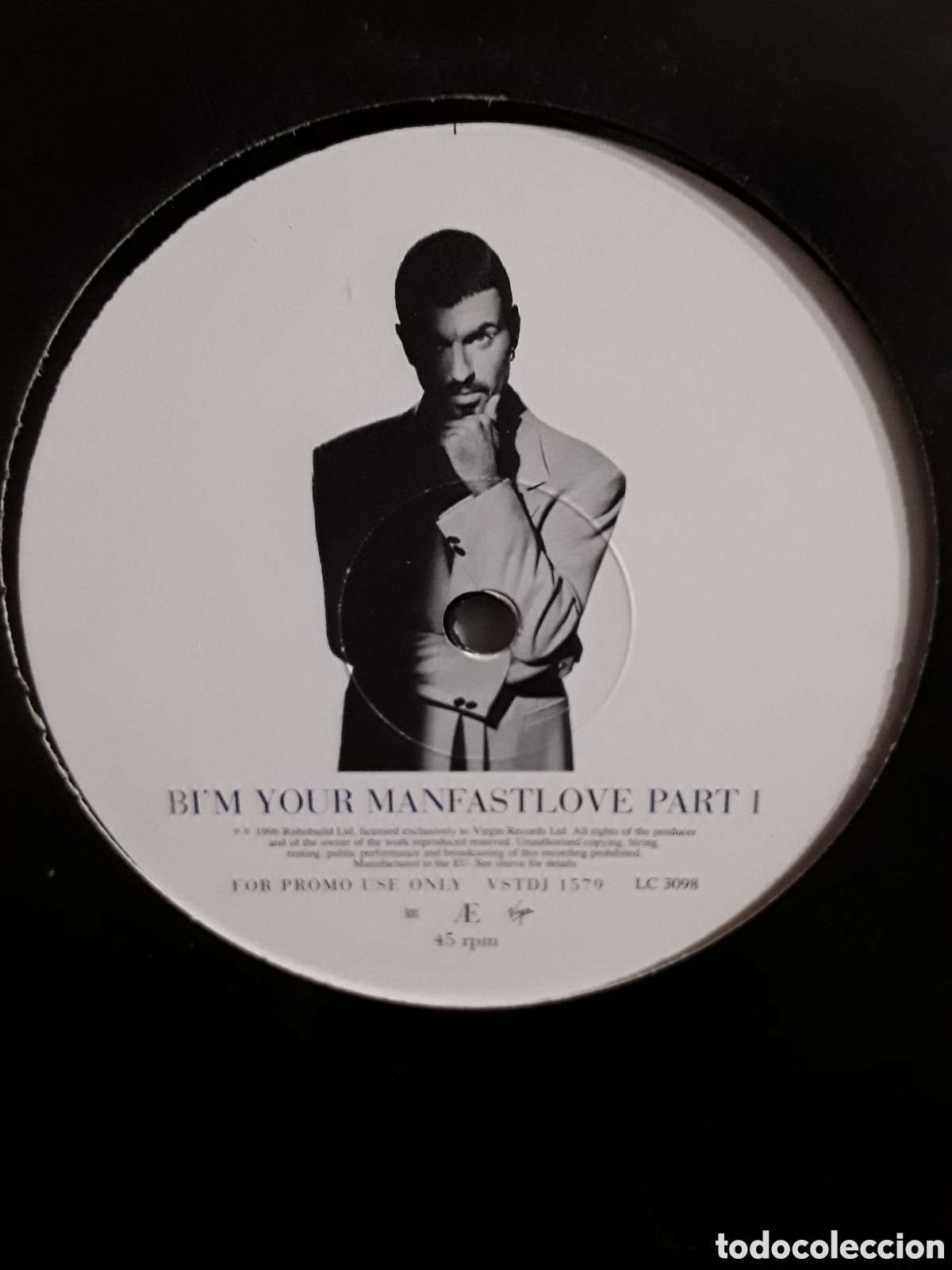 Discos de vinilo: George Michael &lrm;&ndash; Fastlove / Im Your Man - Foto 2