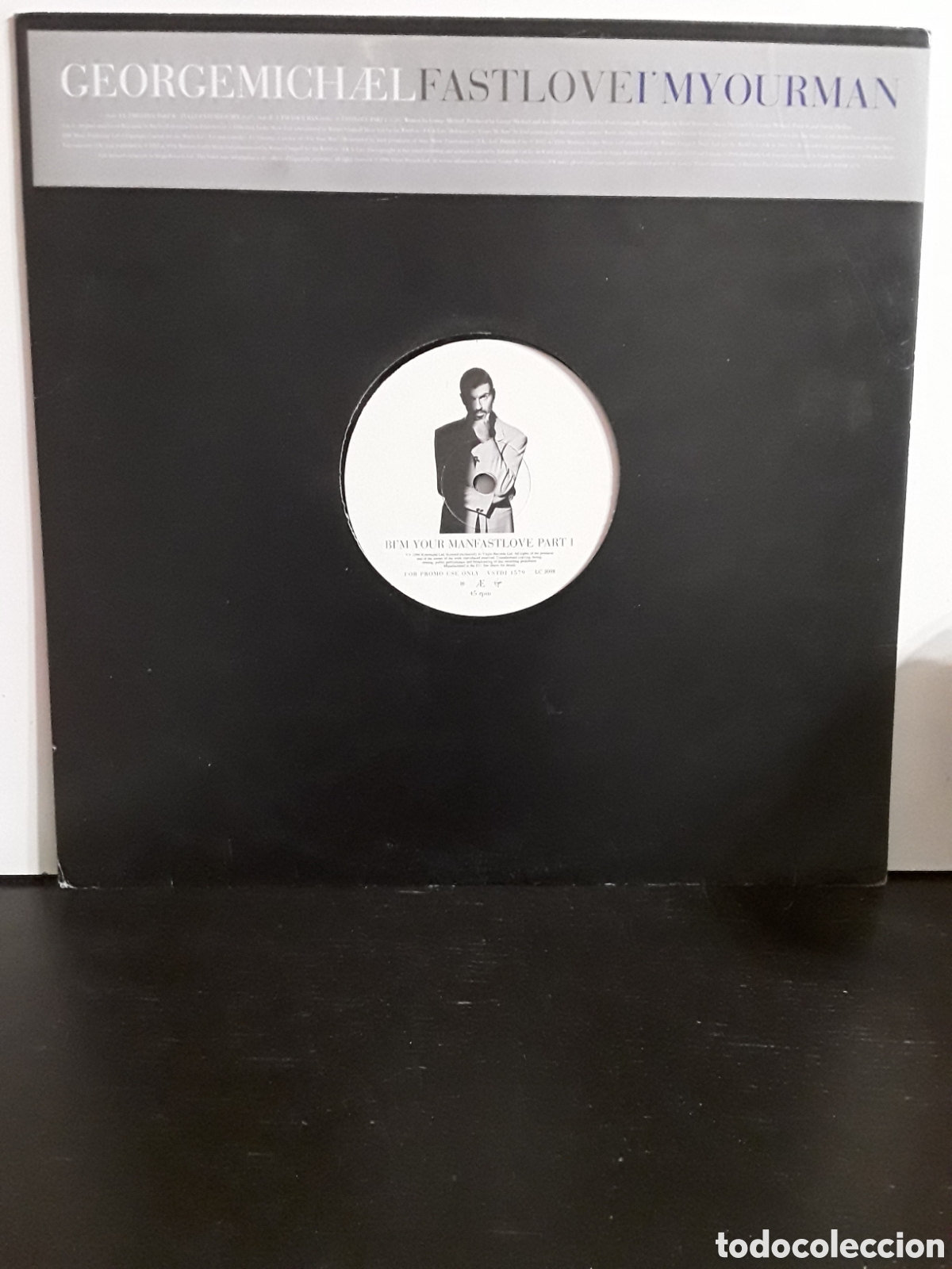 Discos de vinilo: George Michael &lrm;&ndash; Fastlove / Im Your Man - Foto 1