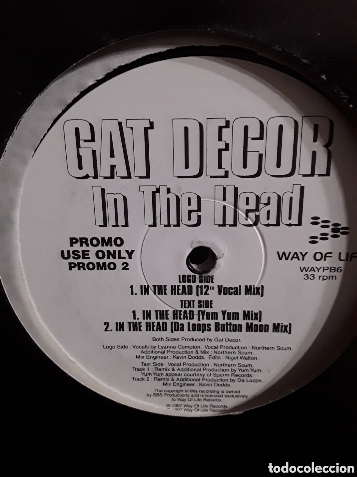 Discos de vinilo: Gat Decor &lrm;&ndash; In The Head - Foto 2