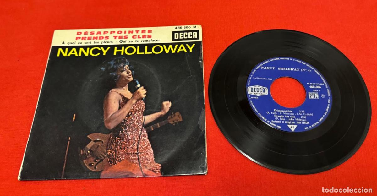 Discos de vinilo: Nancy Holloway 45t Desappointes VG EX - Foto 1