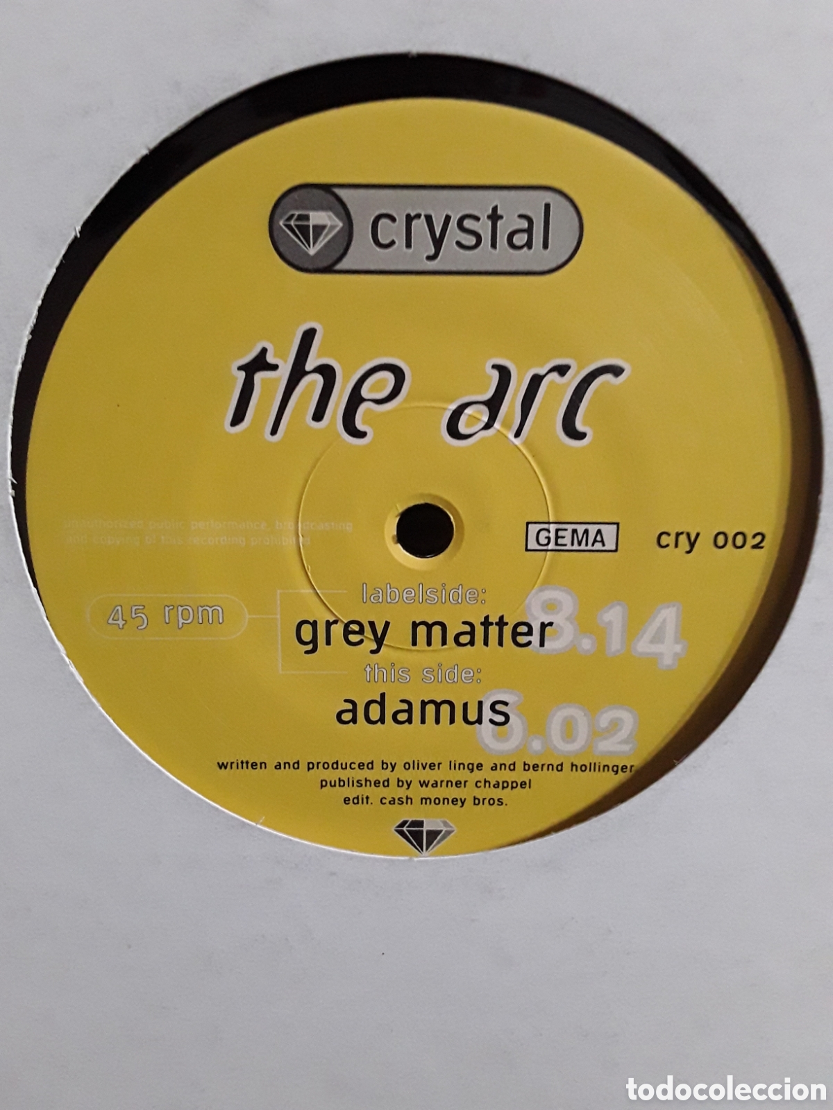 Discos de vinilo: The Arc &lrm;&ndash; Grey Matter / Adamus - Foto 2