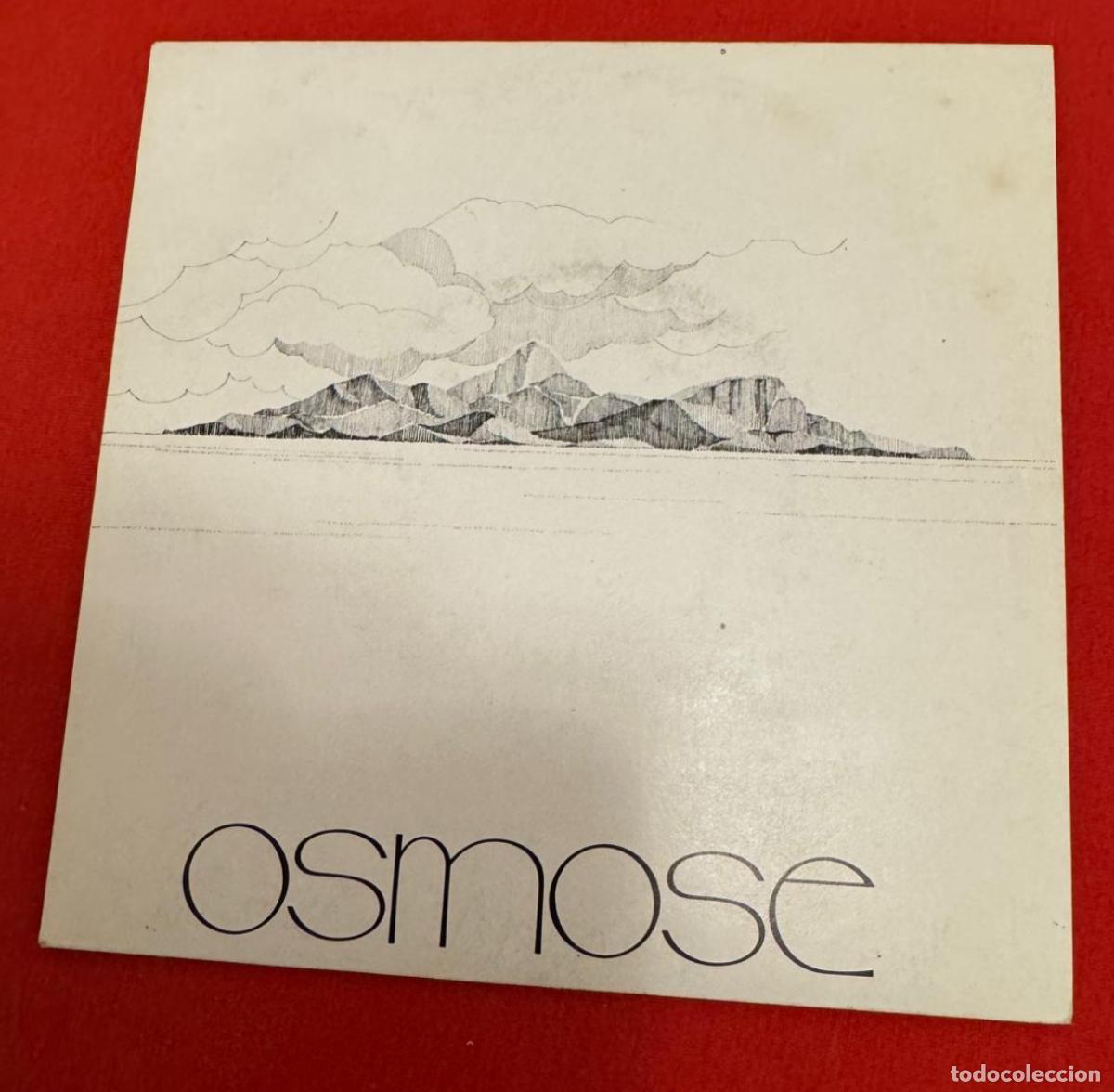 Discos de vinilo: Osmose 45t Osmose VG++ EX - Foto 1
