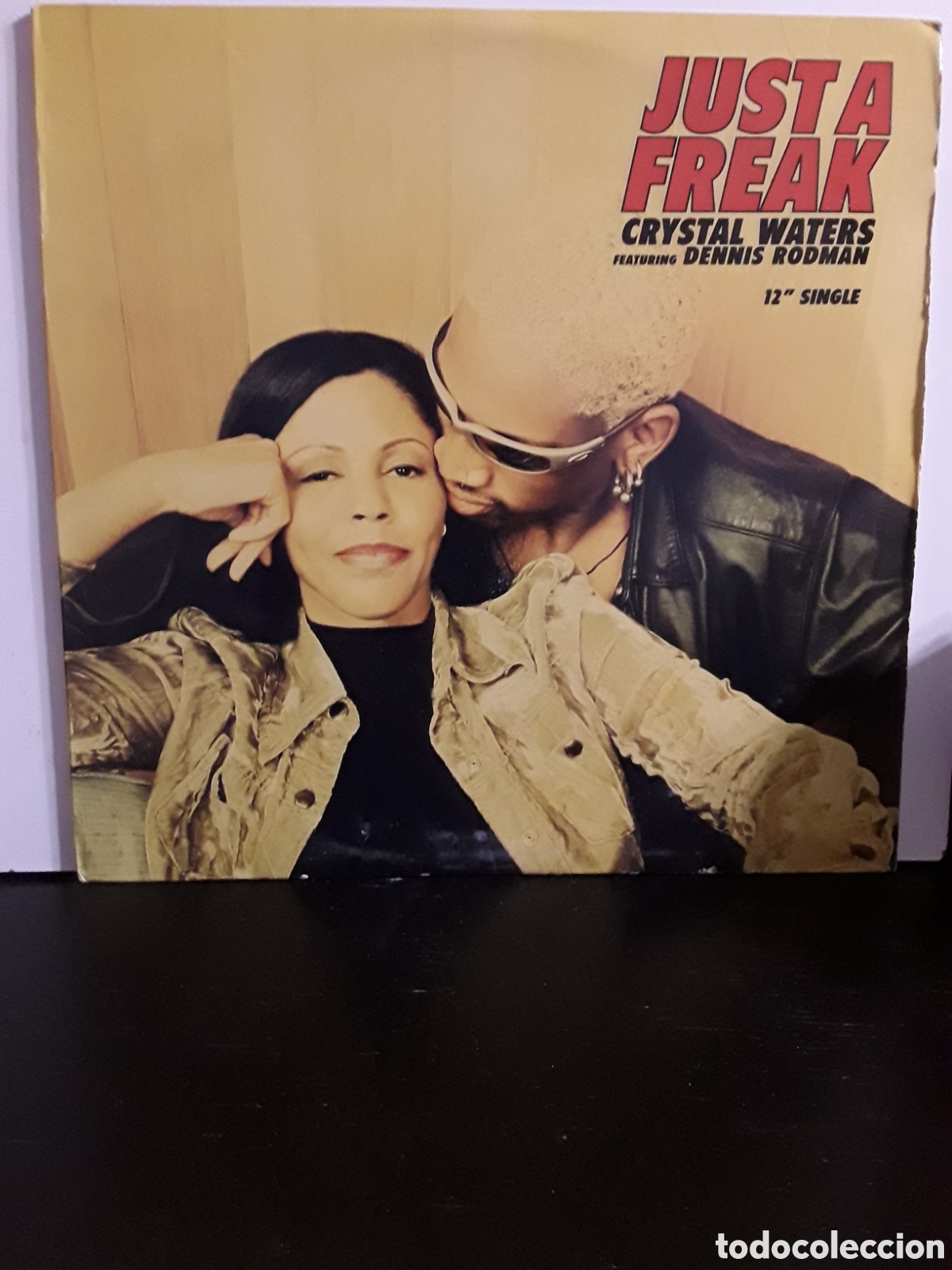 Discos de vinilo: Crystal Waters Featuring Dennis Rodman &lrm;&ndash; Just A Freak - Foto 1