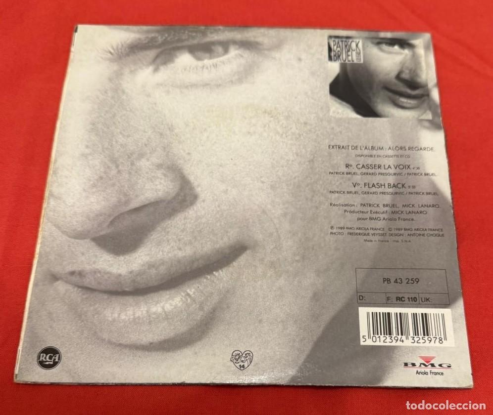 Discos de vinilo: Patrick Bruel 45t Casser la voix EX EX single - Foto 2