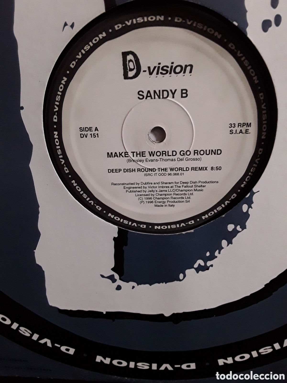 Discos de vinilo: Sandy B &lrm;&ndash; Make The World Go Round - Foto 3