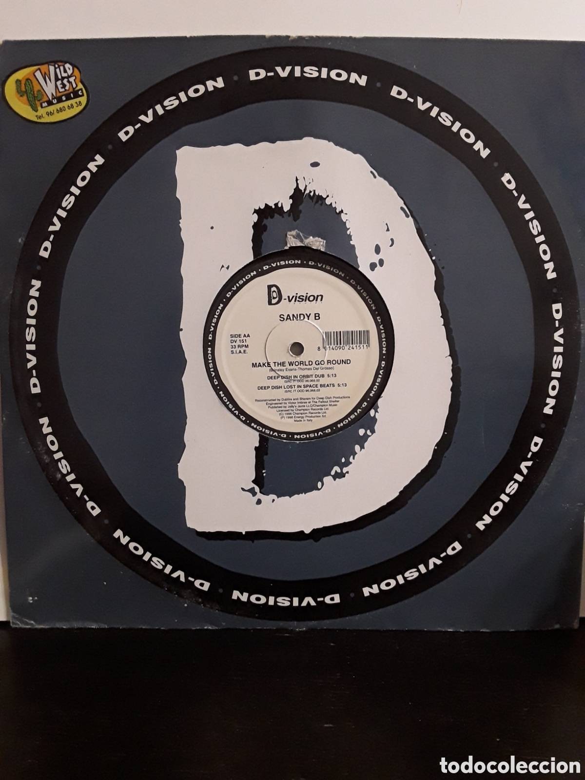 Discos de vinilo: Sandy B &lrm;&ndash; Make The World Go Round - Foto 1