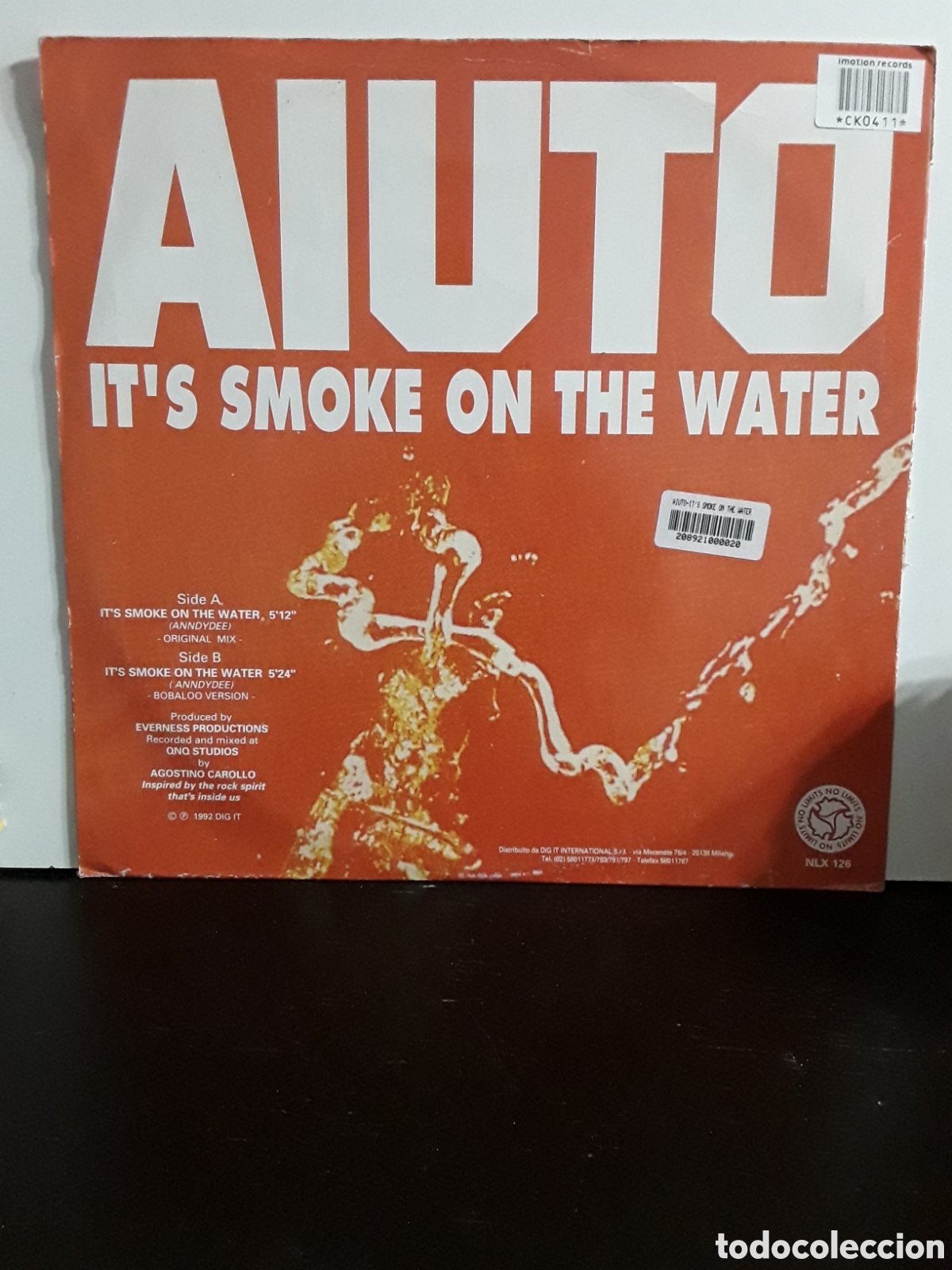Discos de vinilo: Aiuto &lrm;&ndash; Its Smoke On The Water - Foto 2