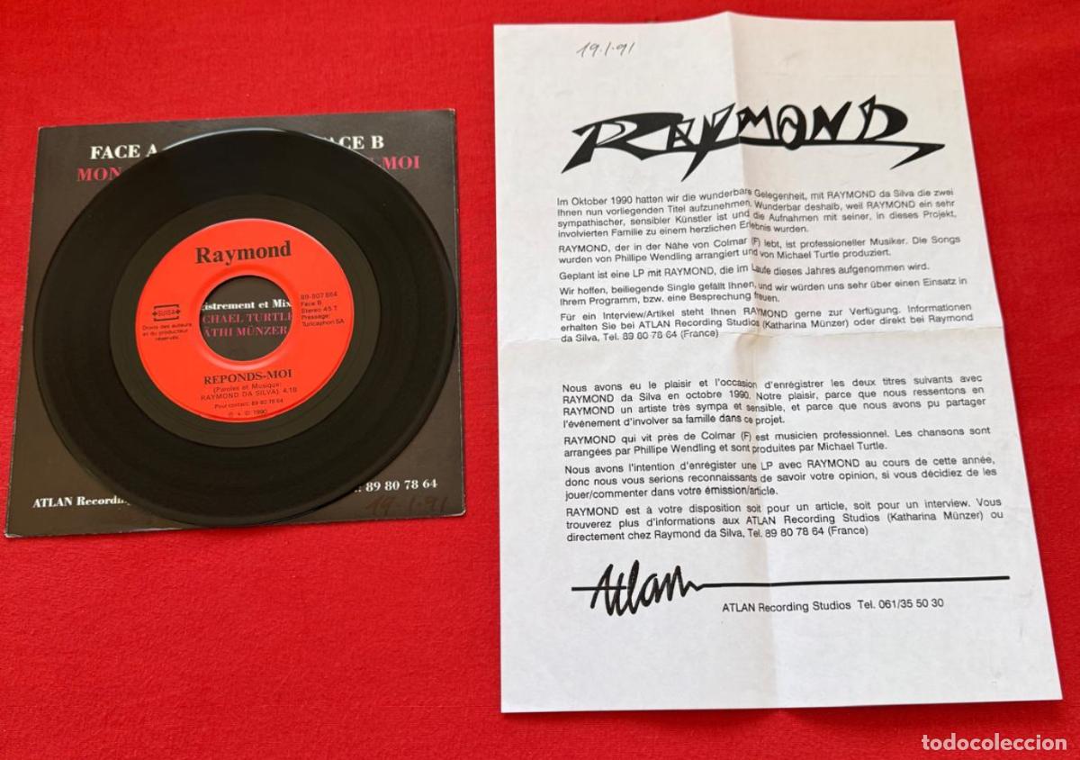 Discos de vinilo: Raymond mon fils 45t EX EX single - Foto 3