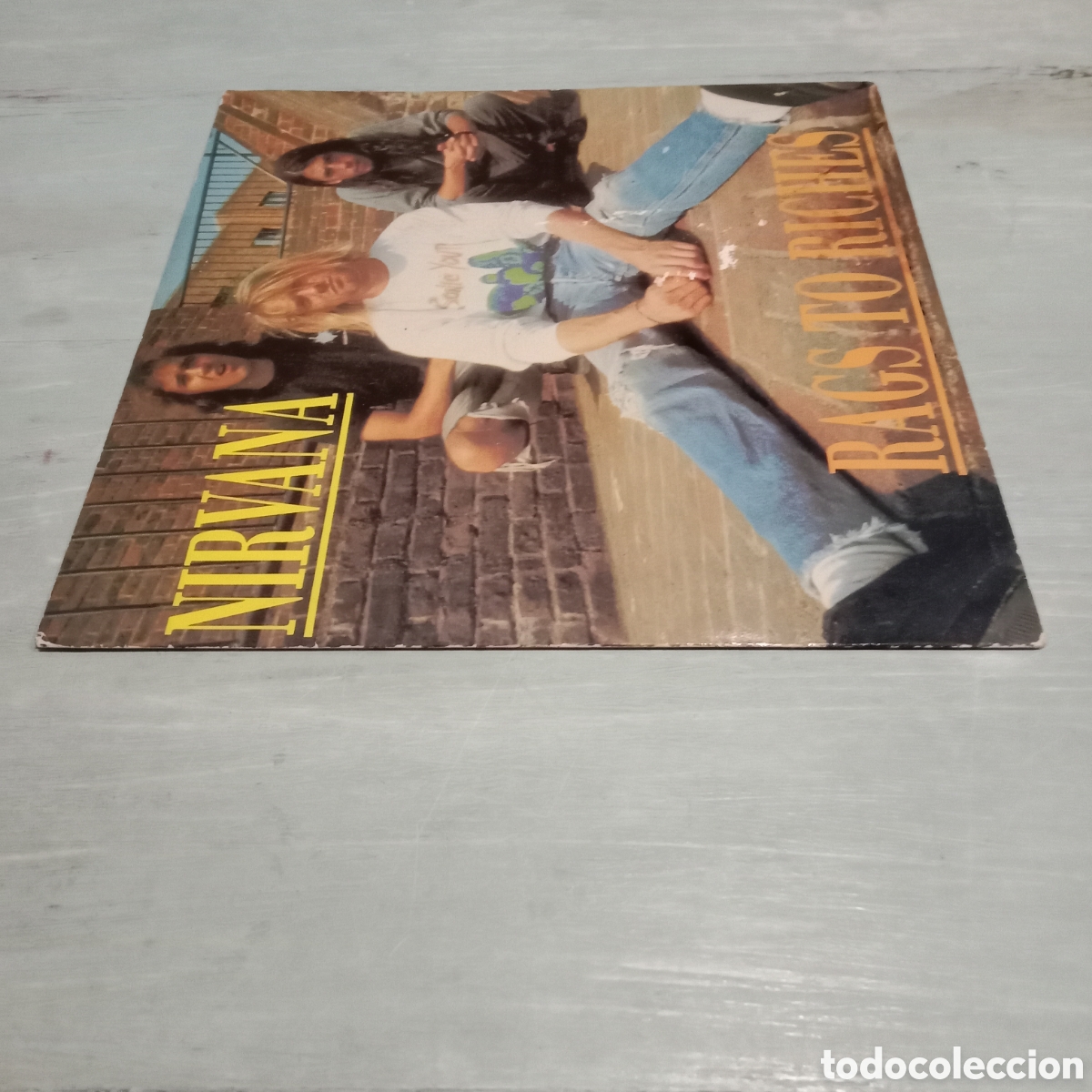Discos de vinilo: NIRVANA - RAGS TO RICHES - SINGLE 7&rdquo; - Foto 3
