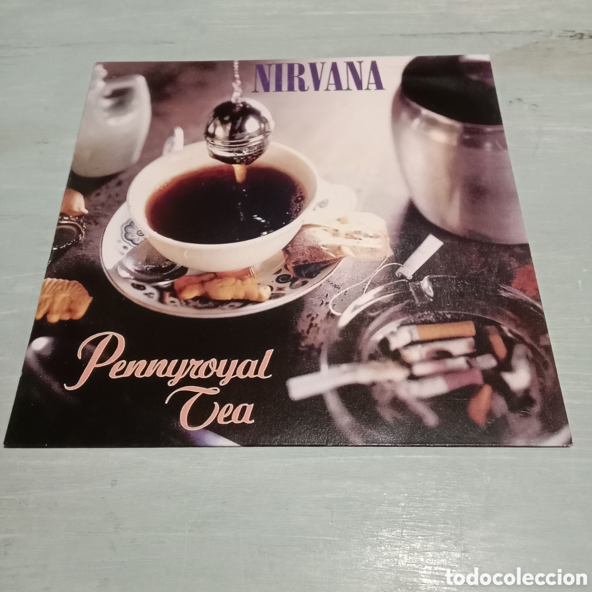 Discos de vinilo: NIRVANA - PENNYROYAL TEA - SINGLE 7&rdquo; - Foto 1