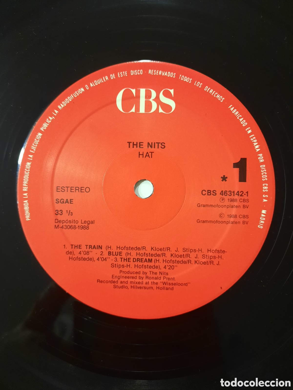 Discos de vinilo: THE NITS - HAT (1988) - Foto 2