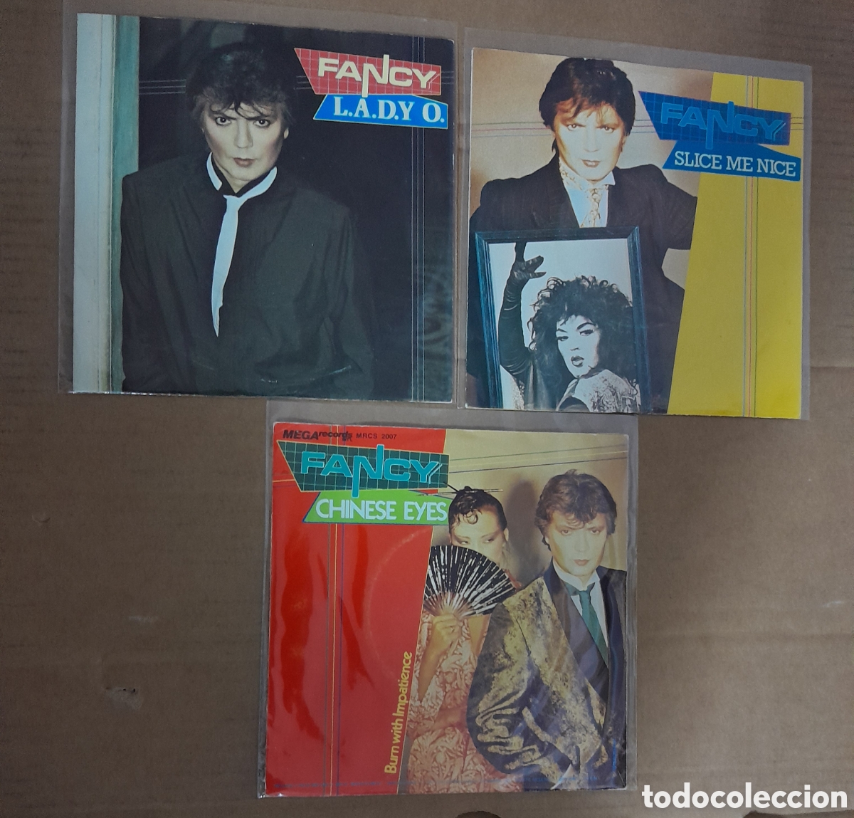 Discos de vinilo: Fancy Lote tres singles - Foto 1