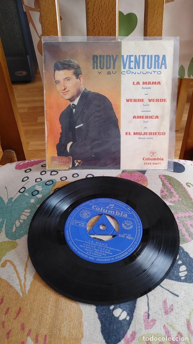 Discos de vinilo: RUDY VENTURA-EP LA MAMA +3 - Foto 1