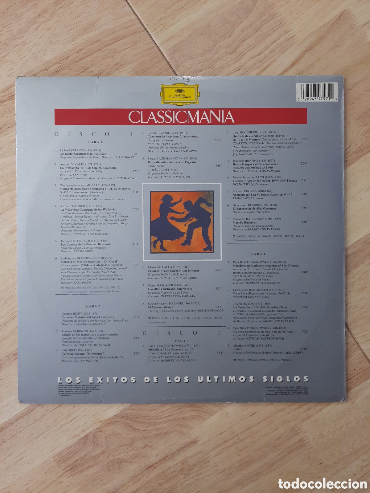 Discos de vinilo: CLASSIC MANIA (doble LP 1990) - Foto 2