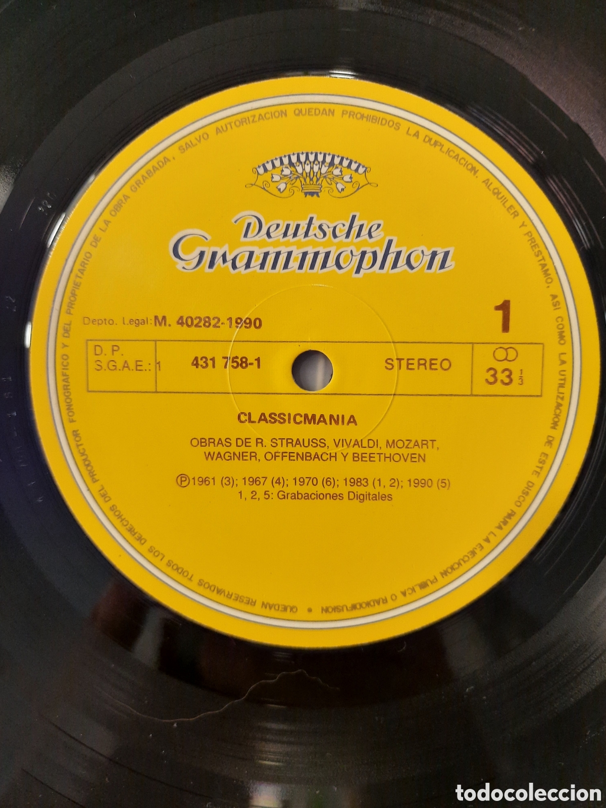 Discos de vinilo: CLASSIC MANIA (doble LP 1990) - Foto 3