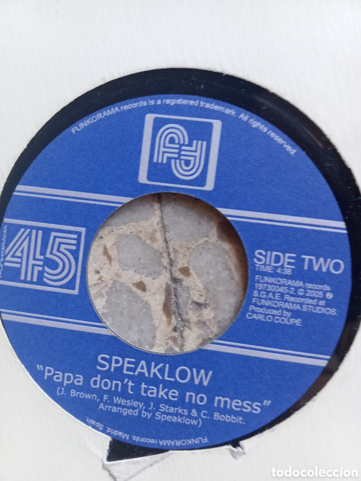 Discos de vinilo: SGL SPEAKLOW TAKE YOUR TIME 2005 - Foto 1