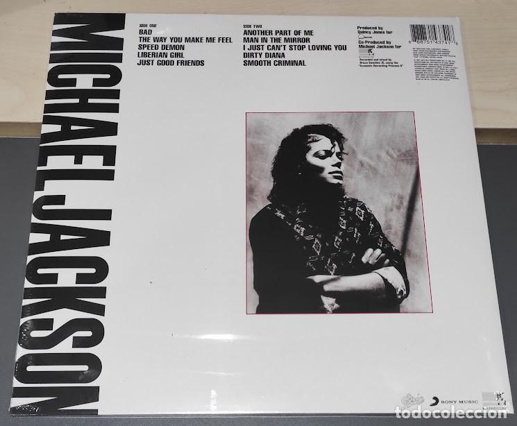 Discos de vinilo: Michael Jackson - Bad - LP Epic 2016. Nuevo, precintado. - Foto 2