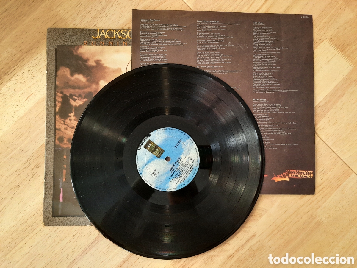 Discos de vinilo: RUNNING ON EMPTY - JACKSON BROWNE - Foto 4