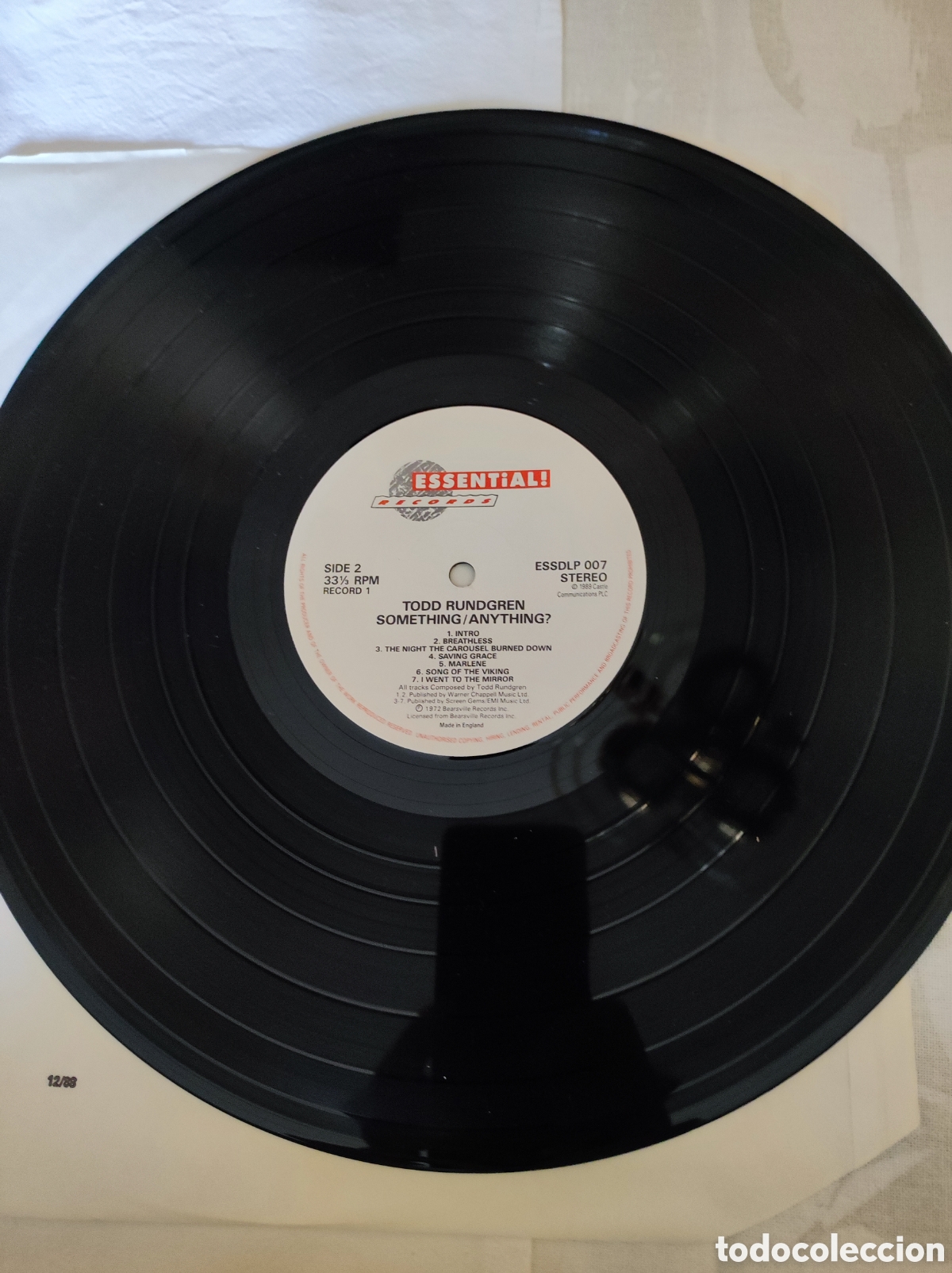 Discos de vinilo: TODD RUNDGREN - SOMETHING/ANYTHING? - Foto 5