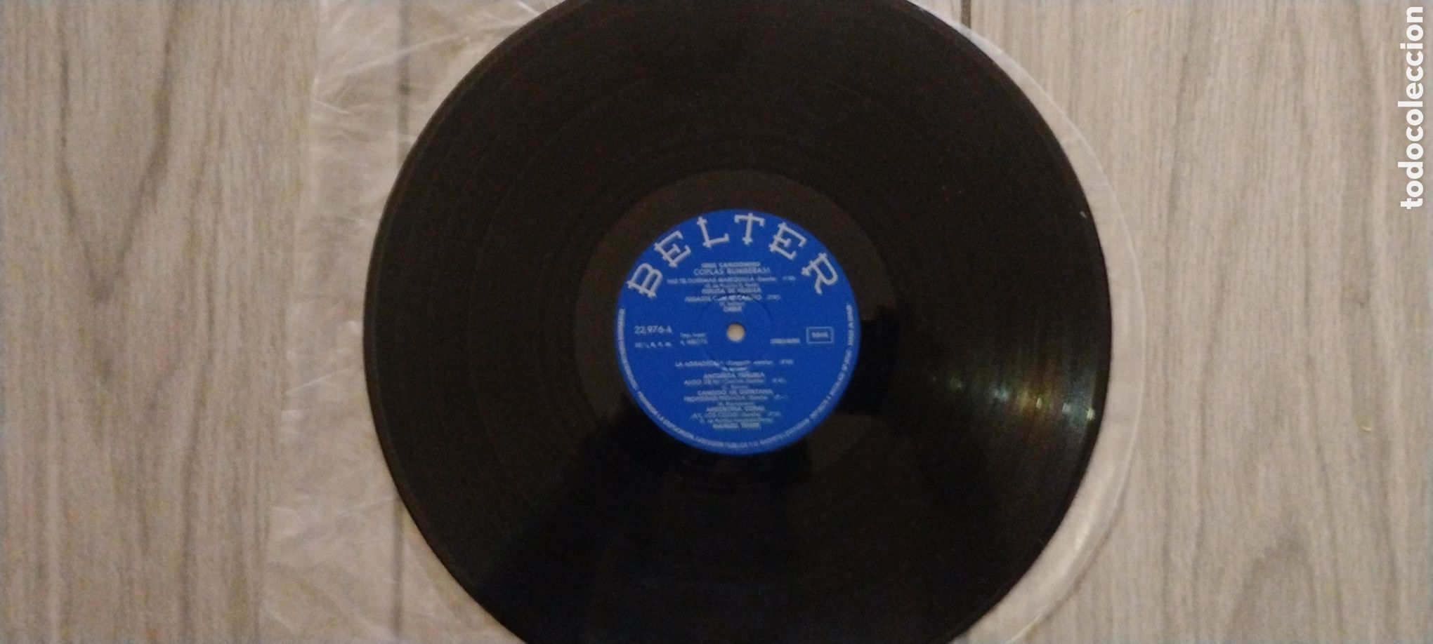 Discos de vinilo: RUMBERAS-VARIOUS-LP-BELTER/SPAIN-IB - Foto 4